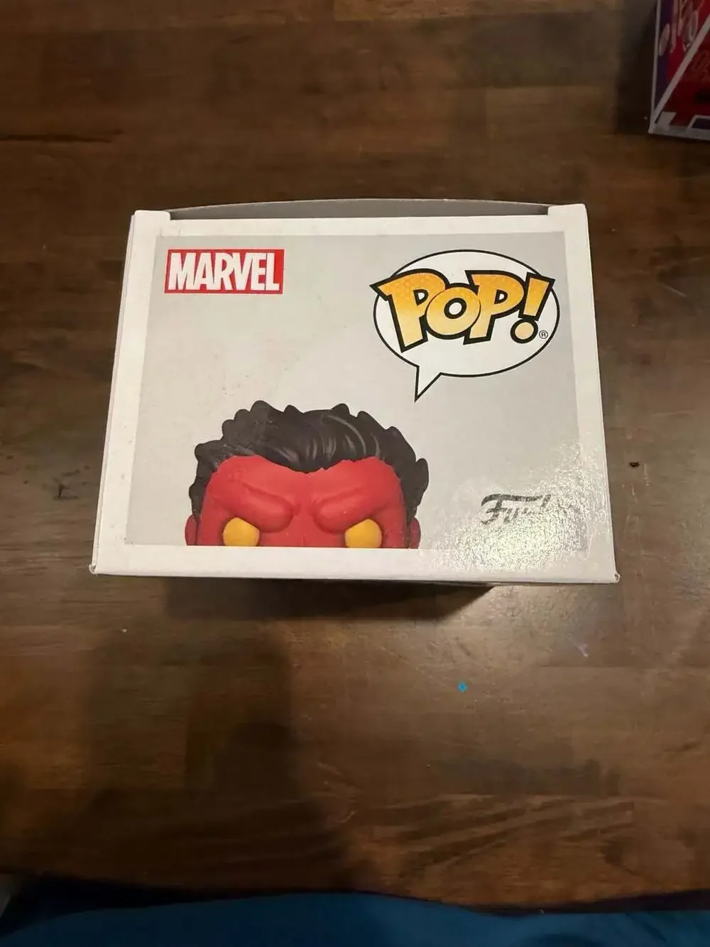Funko Marvel Pop! Red Hulk Bobble-Head #854 Exclusive